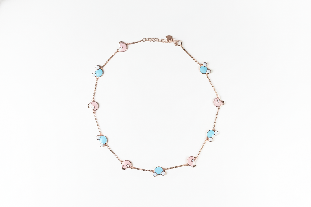 Baby Cartoon Chain Bracelet | 925 Sterling Silver