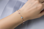 Baby Cartoon Chain Bracelet | 925 Sterling Silver