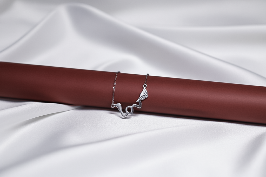 Love Laser-Cut Pendant Necklace | 925 Sterling Silver