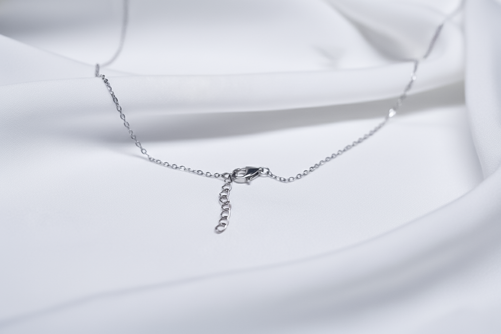 Amethyst Flutter Silver Necklace | 925 Sterling Silver Butterfly Pendant