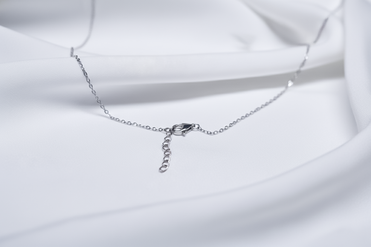 Amethyst Flutter Silver Necklace | 925 Sterling Silver Butterfly Pendant