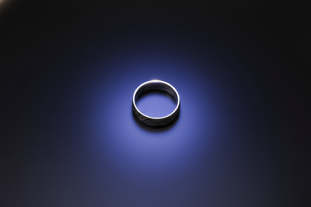 Matte Finish Challah Ring for Men | 925 Sterling Silver