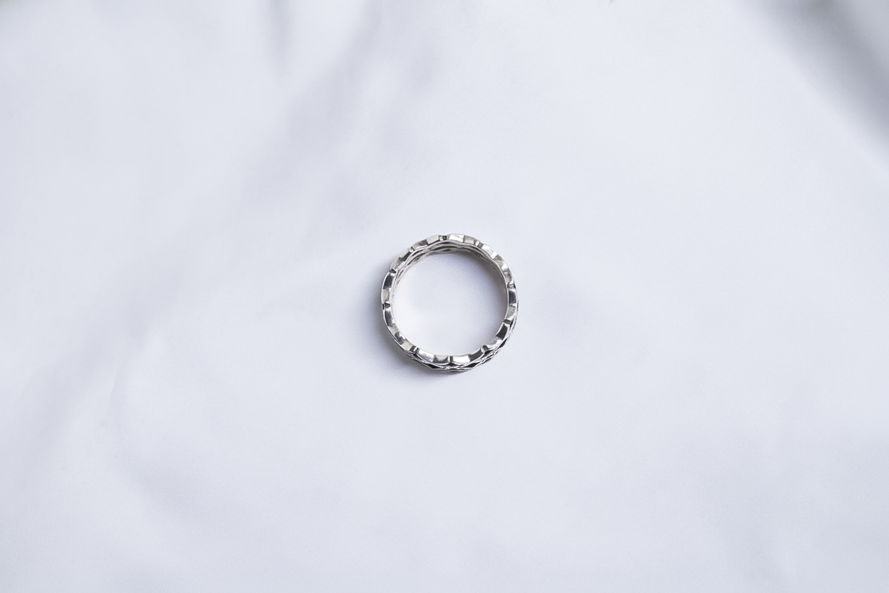 Infinity Weave Engagement Ring | 925 Sterling Silver