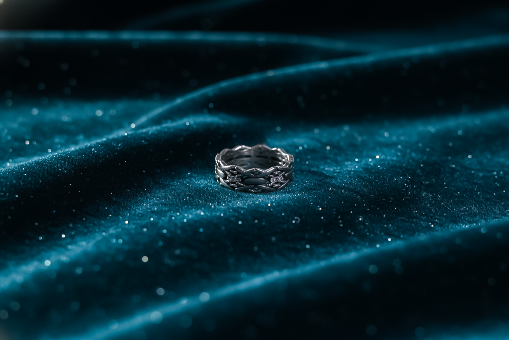 Infinity Weave Engagement Ring | 925 Sterling Silver