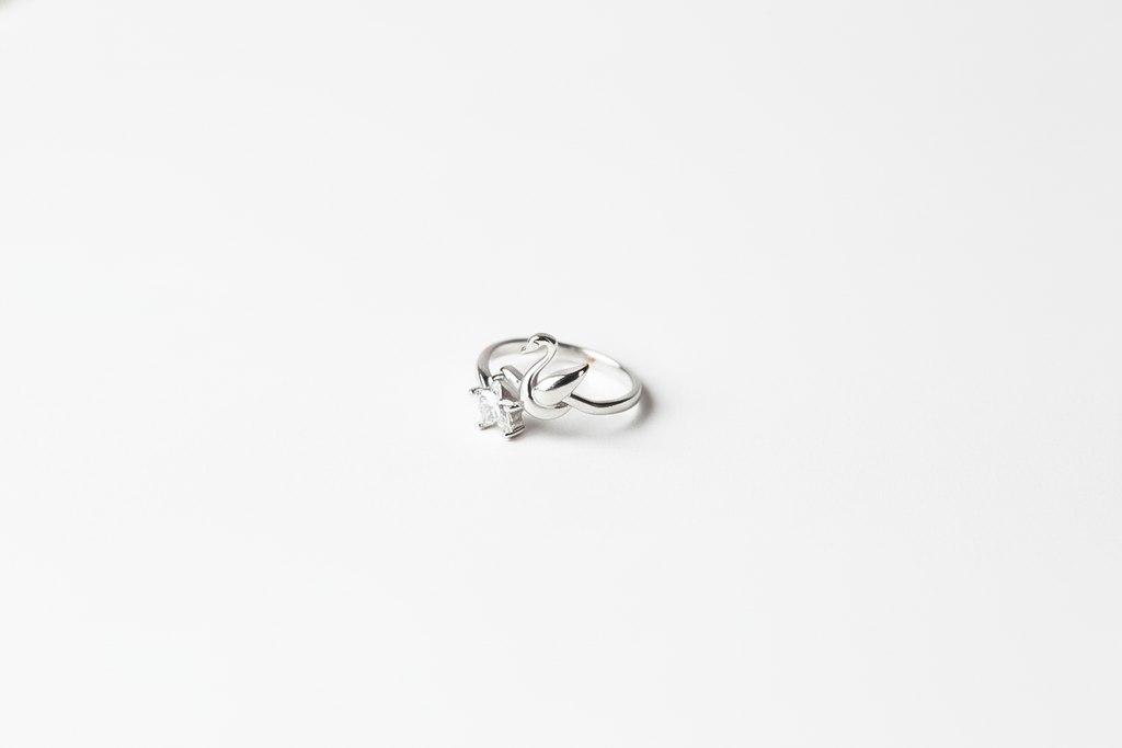 Silver Swan CZ Ring | 925 Sterling Silver