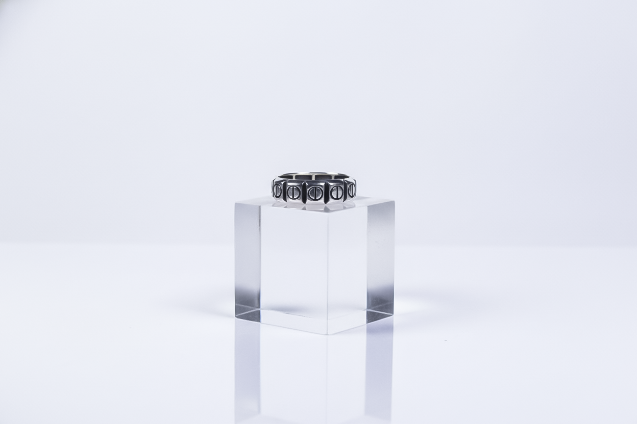 Black Oxidised Band Ring for Men | 925 Sterling Silver