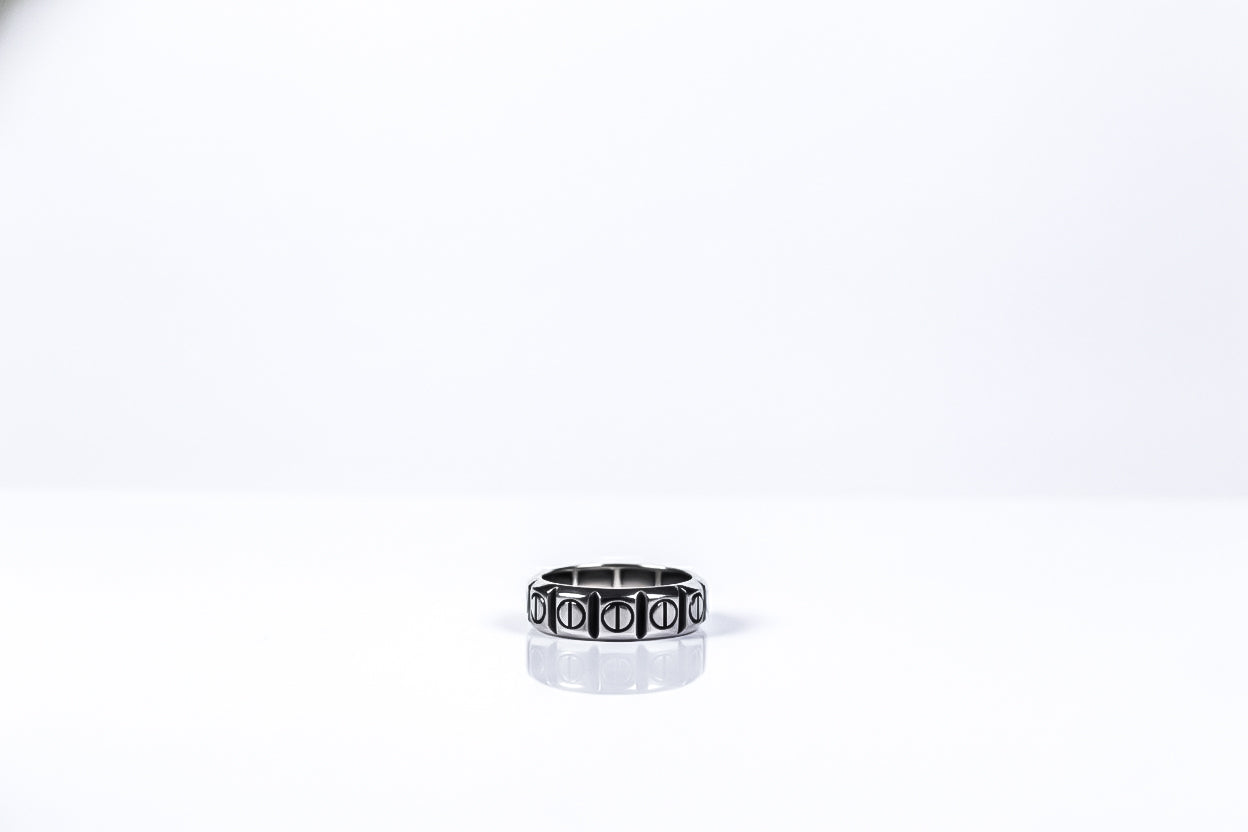 Black Oxidised Band Ring for Men | 925 Sterling Silver