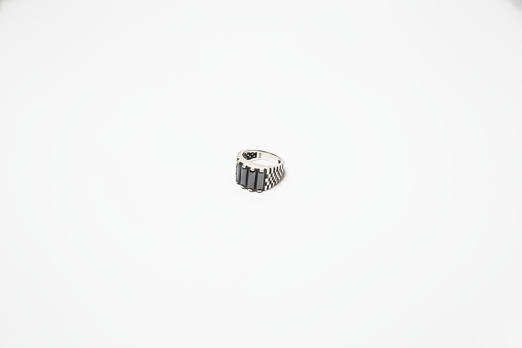 Black Zircon Turkish Ring (Stylish Men's)