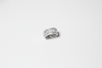 Zircon Wedding Band for Men | 925 Sterling Silver
